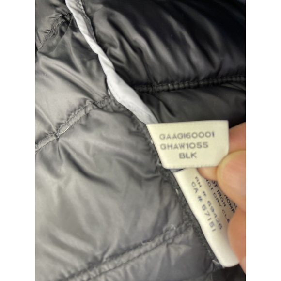 Women's Black Puffer Jacket - Picture 6 of 14